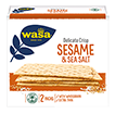 Delicate crisp sesame & sea salt 190G